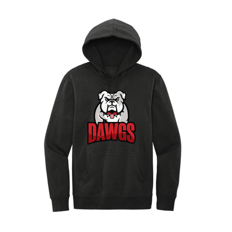 The Dawgs Arch Logo | Black Fleece Hoodie