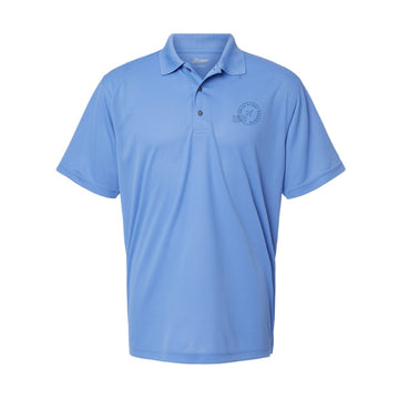 The DFP Circle | Embroidered Bimini Blue Performance Polo