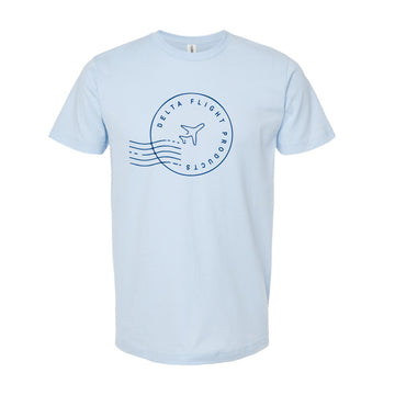 The DFP Circle | Baby Blue Oversized Tee