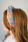 The Auburn University Striped Headband