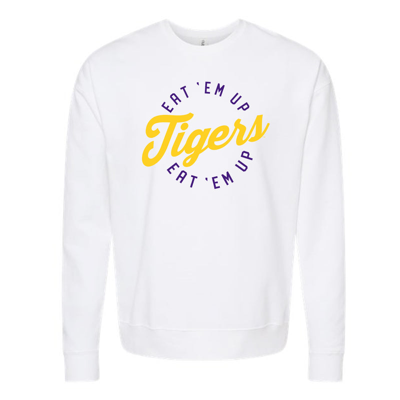 The Eat ‘Em Up Tigers | White Sweatshirt