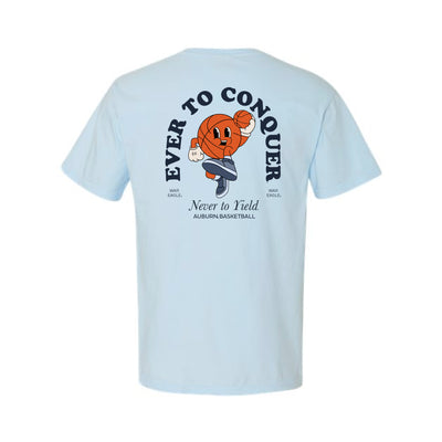 The Ever to Conquer AU basketball | Adult Chambray Tee