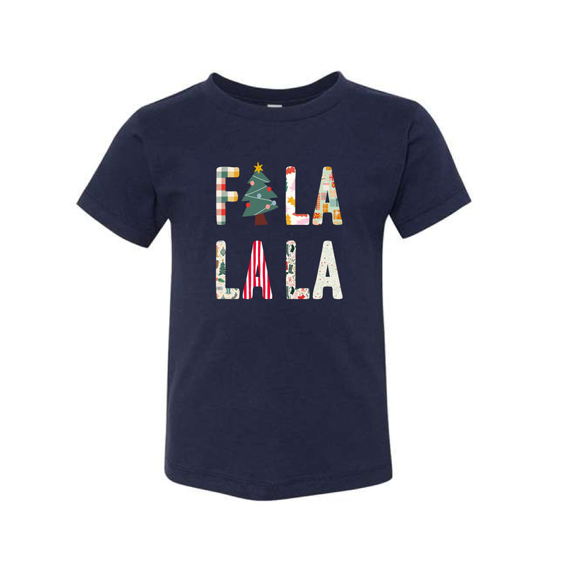 The Fa La La | Navy Toddler Tee