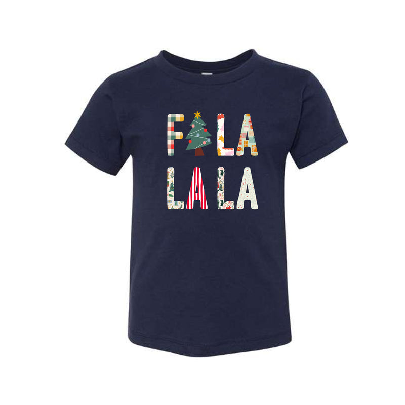 The Fa La La | Navy Youth Tee