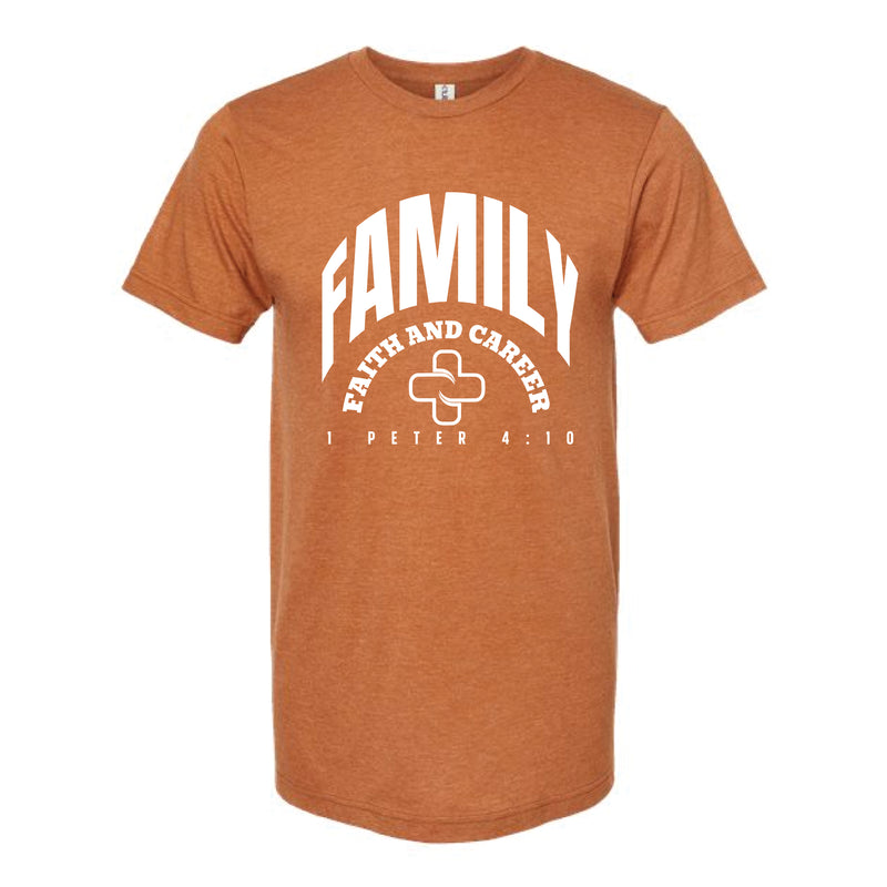 The Family, Faith, Career | Heather Rust Oversized Tee