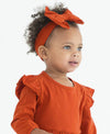 The Big Bow Headband - Rust