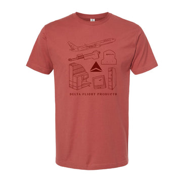 The Flight Products | Terracotta Oversized Tee