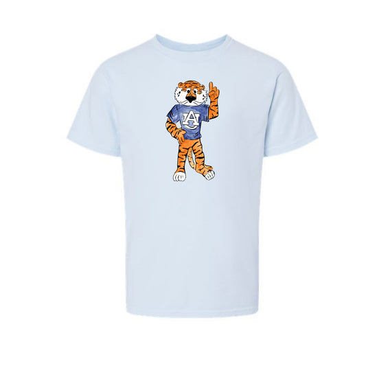 The Full Body Aubie | Youth Chambray Tee