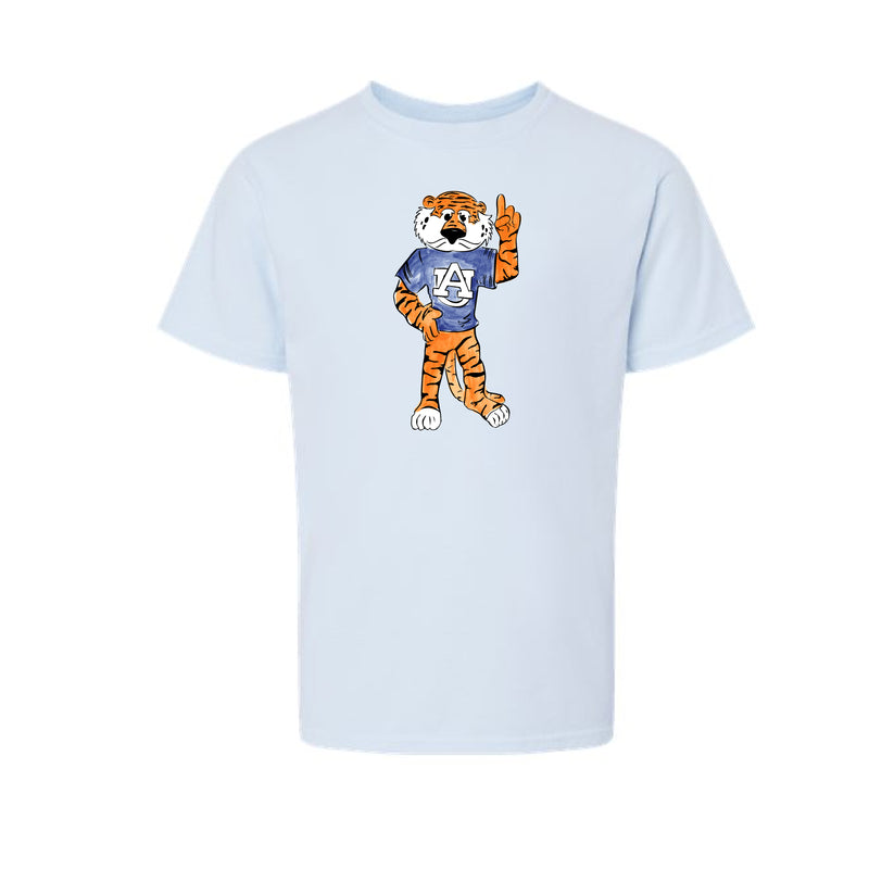 The Full Body Aubie | Youth Chambray Tee