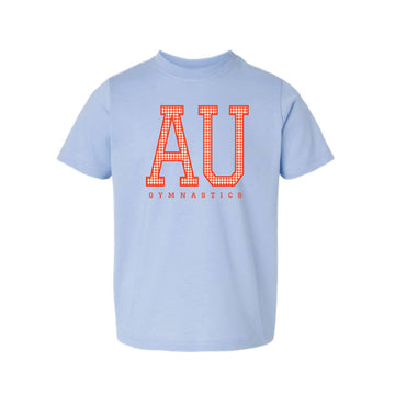 The Gingham AU Gymnastics | Toddler Light Blue Tee
