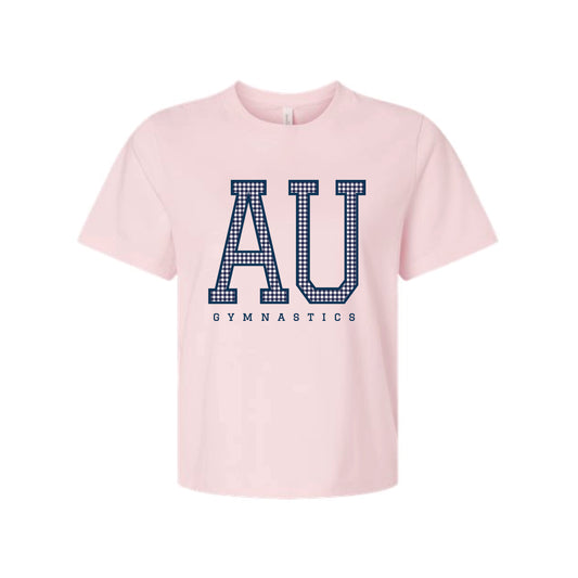 The Gingham AU Gymnastics | Soft Pink Tee