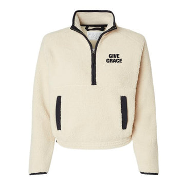 The Give Grace | Sherpa Pullover