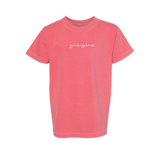 The Give Grace Script | Youth Watermelon Tee