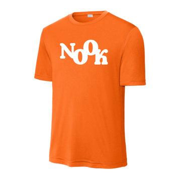 The Groovy Nook  | Adult Neon Orange Tee