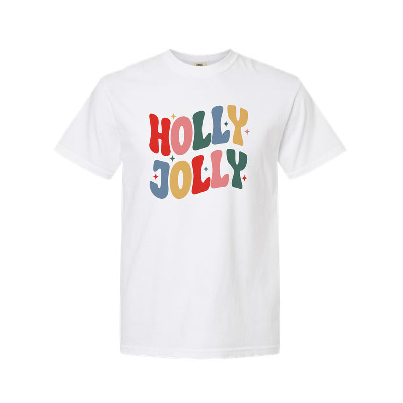 The Holly Jolly | White Tee