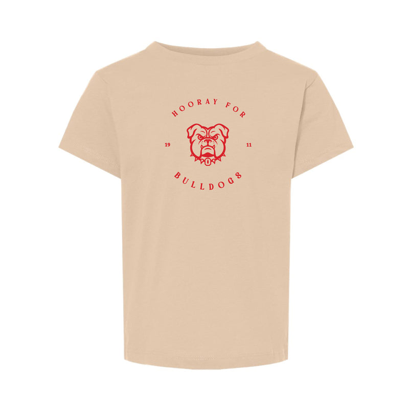 The Hooray for Bulldogs | Heather Dust Toddler Tee