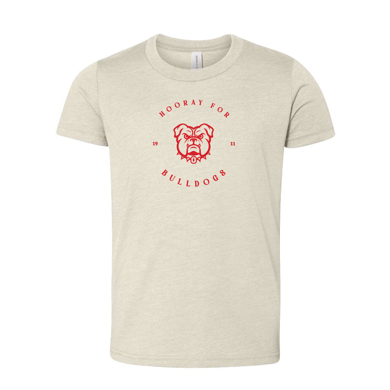 The Hooray for Bulldogs | Heather Dust Youth Tee