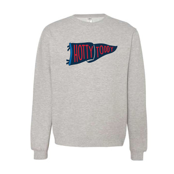 The Hotty Toddy Flag | Adult Heather Grey Sweatshirt