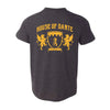 The House of Dante |  Dark Grey Heather	Youth Tee