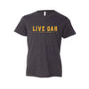 The House of Dante |  Dark Grey Heather	Youth Tee