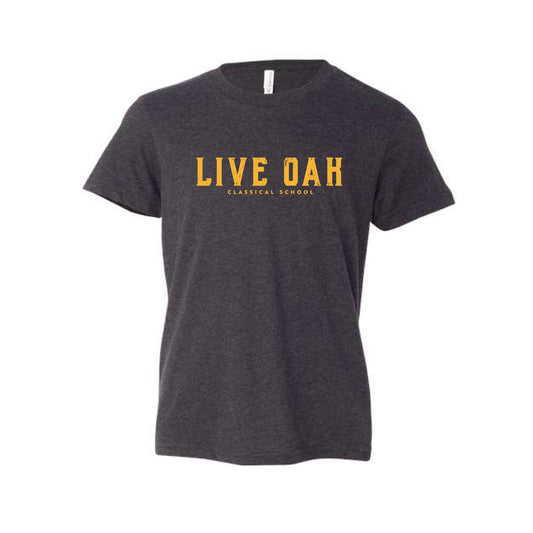 The House of Dante |  Dark Grey Heather	Youth Tee