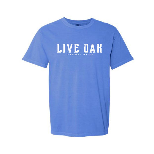 The House of Lewis | Flo Blue Tee