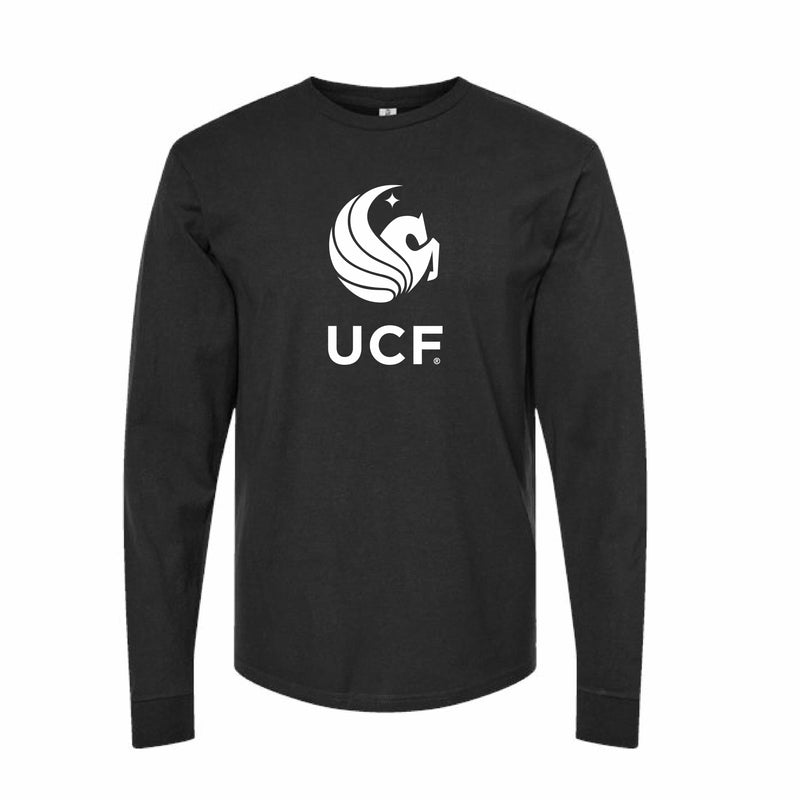 The UCF Institutional Logo | Black Long Sleeve