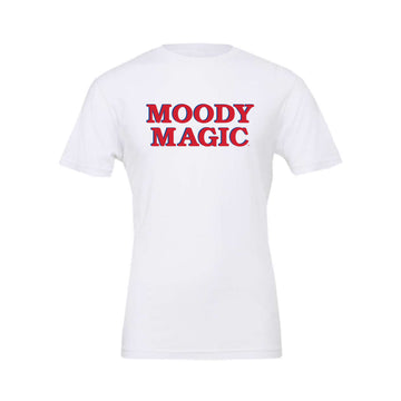 The Moody Magic Block | White Tee