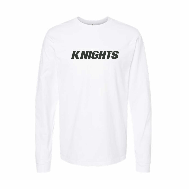 The Knights Logo | White Long Sleeve