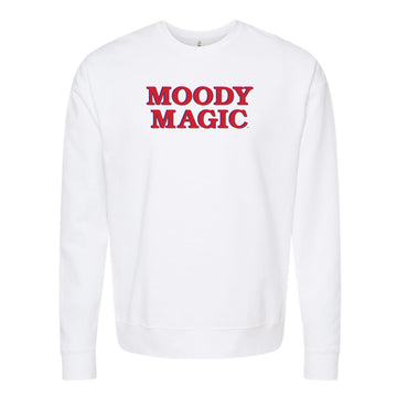 The Moody Magic Block | White Sweatshirt