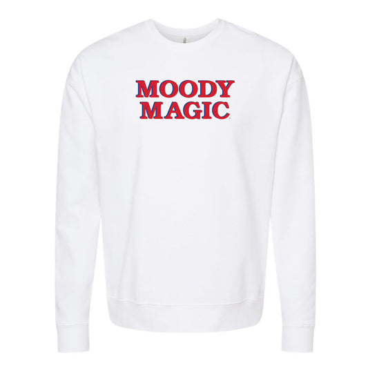 The Moody Magic Block | White Sweatshirt