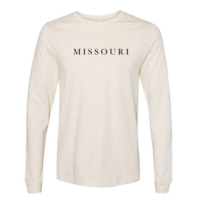 The Missouri Serif | Ivory Long Sleeve