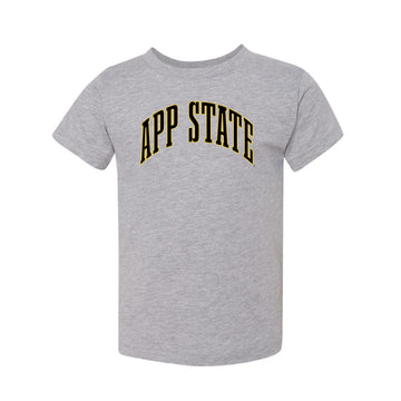 The Big App State Arch | Toddler Athletic Heather Tee