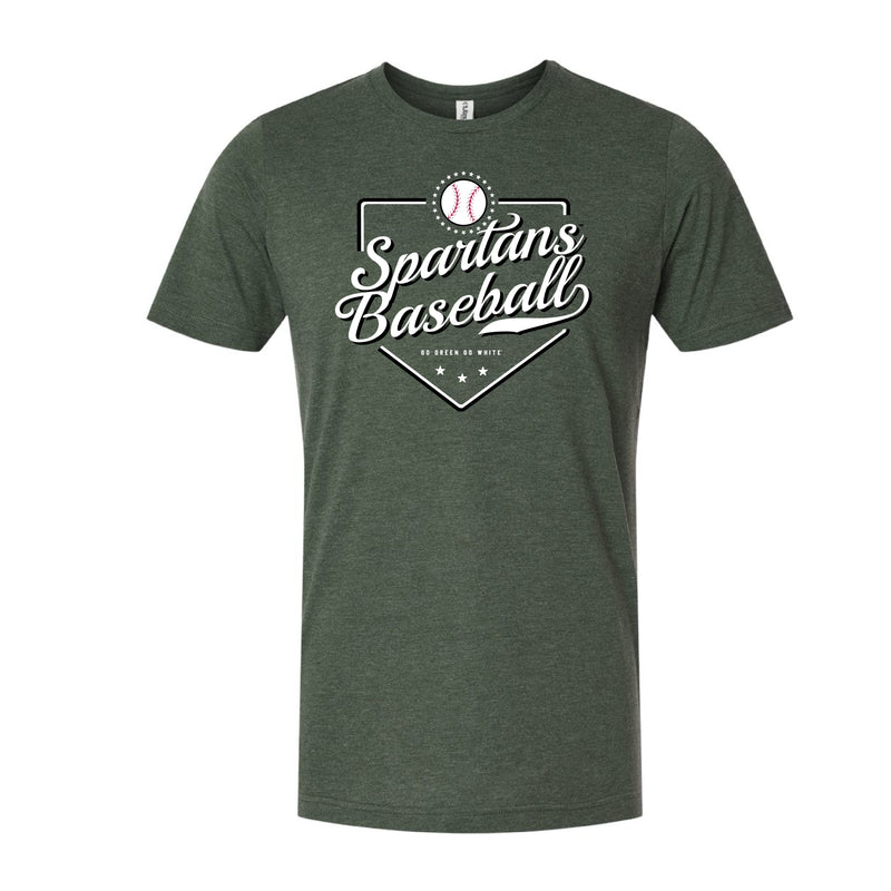 The Spartans Baseball Plate | Forest Tee