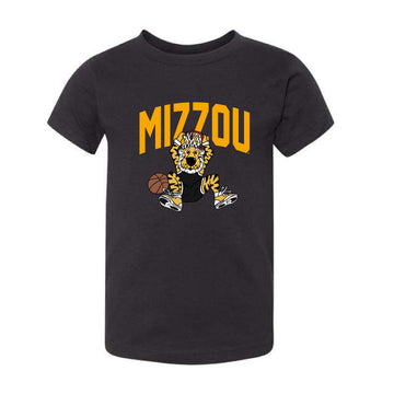 The Dunking Truman | Toddler Black Tee