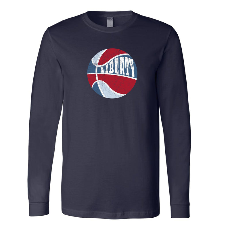 The Flames Basketball Multi | Navy Long Sleeve