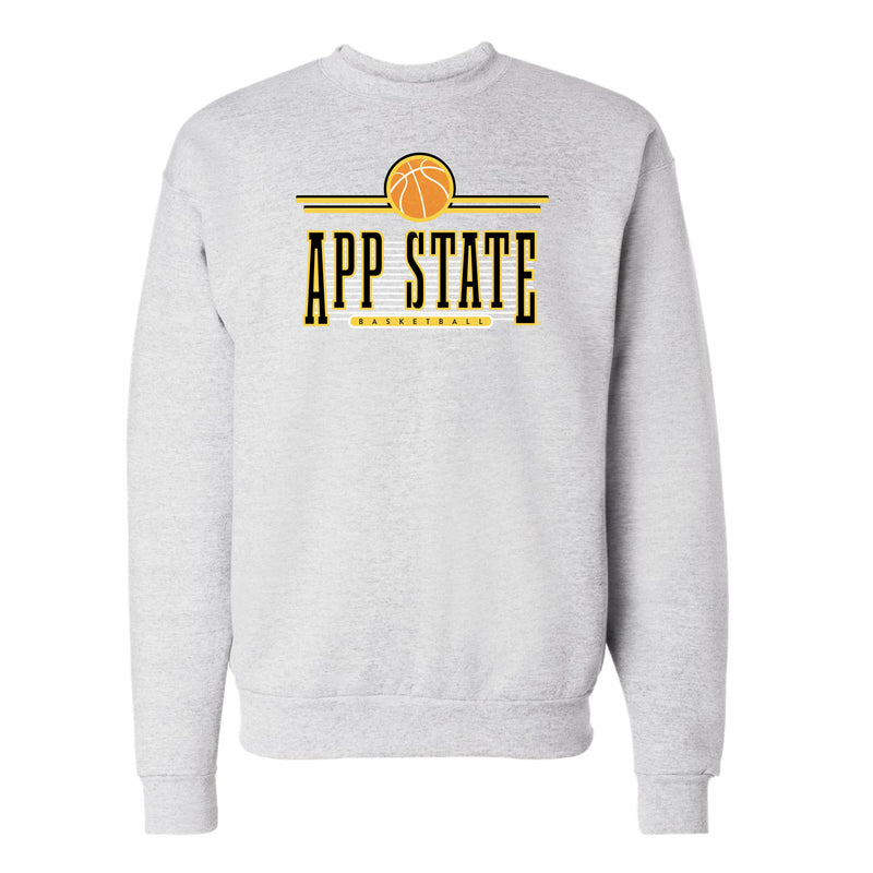 The Retro App State Basketball | Ash Sweatshirt