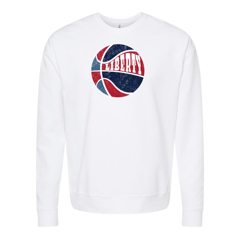 The Flames Basketball Multi | White Sweatshirt