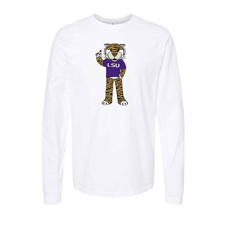 The Full Body Big Mike | White Long Sleeve