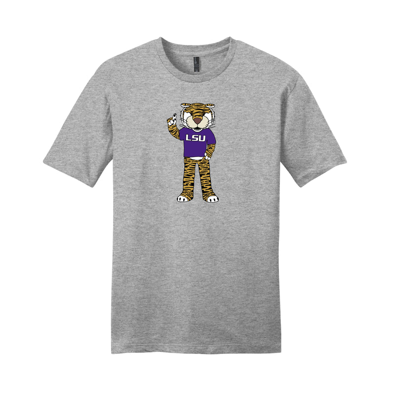 The Full Body Big Mike | Light Heather Grey Tee