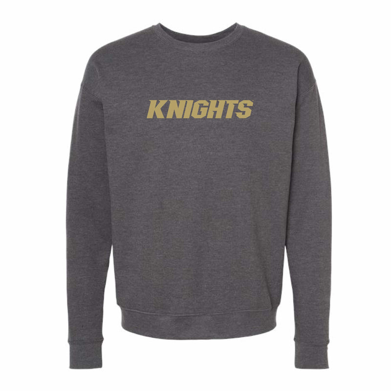 The Knights Logo | Heather Charcoal Sweatshirt