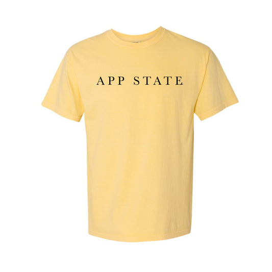The App State Serif  | Butter Tee