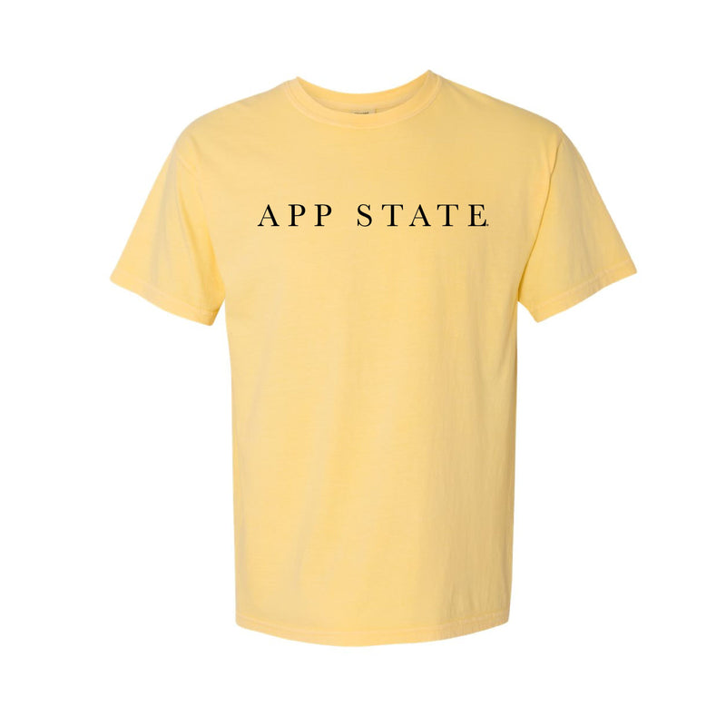 The App State Serif  | Butter Tee