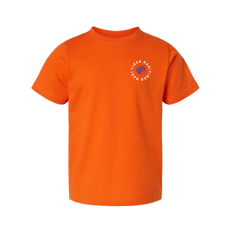 The Tiger Rah Spirit Circle | Toddler Orange Tee