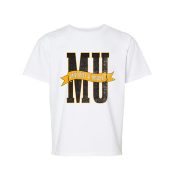 The MU Banner | Youth White Tee