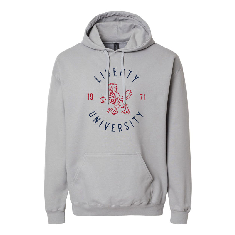 The Liberty University Sparky Outline | Cement Hoodie