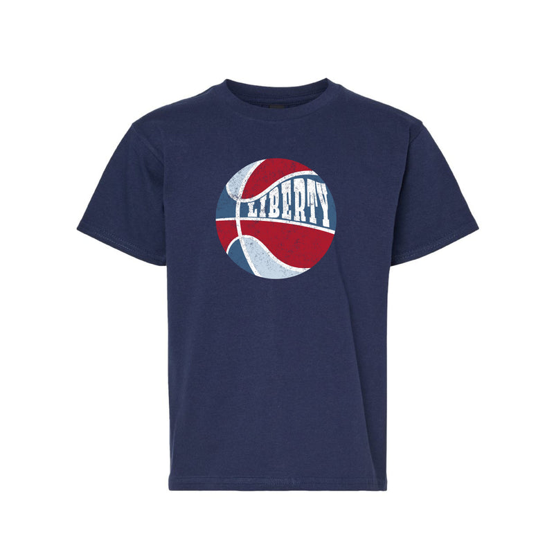 The Flames Basketball Multi | Youth Navy Tee