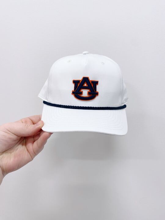 The AU Logo Patch | White Rope Hat