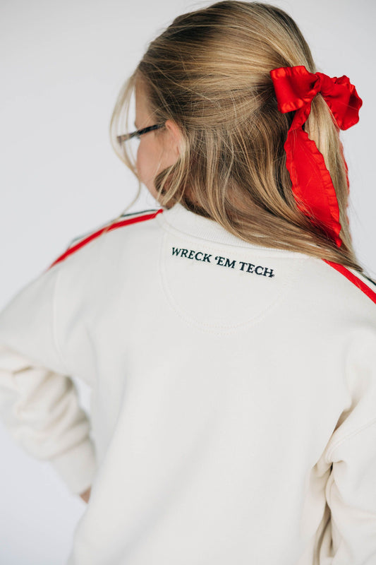 The Megan Crewneck Texas Tech | Youth Bone