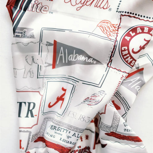 The University of Alabama Silk Scarf